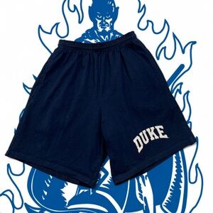 Vintage Made in USA DUKE Blue Devils Cotton Shorts